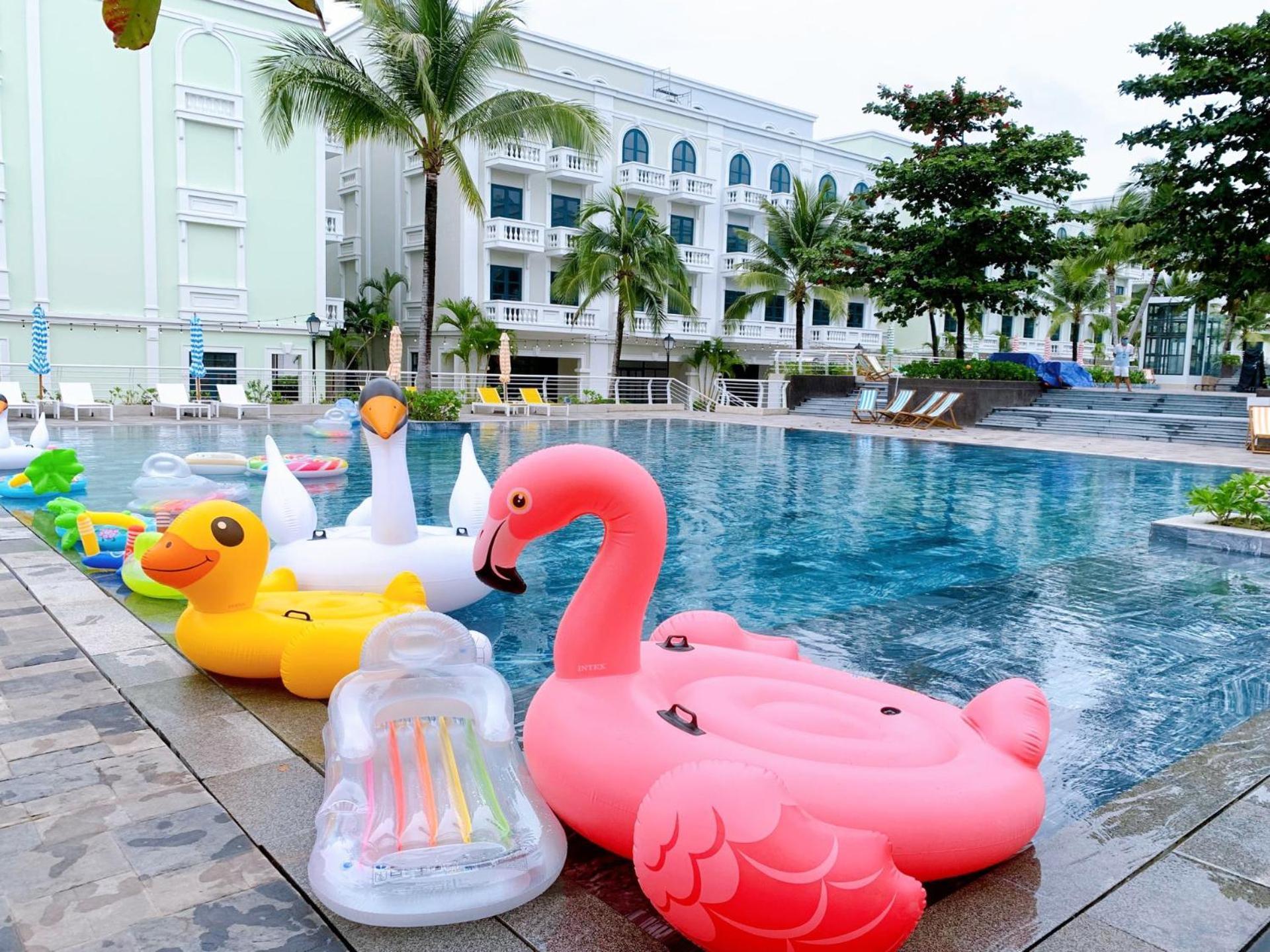 Marina Seaside Boutique Hotel دونغ دونغ المظهر الخارجي الصورة